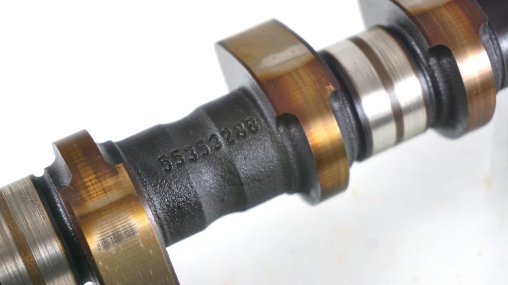 фото №10, Вал распределительного вала выхлоп opel vectra c signum astra 3 h zafira b 1.6 1.8 16v