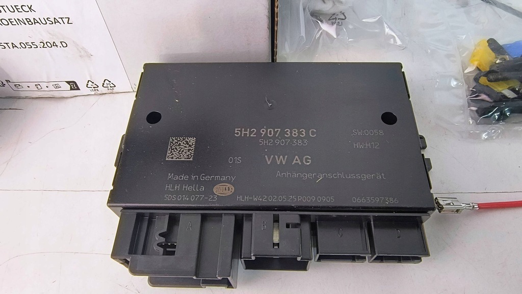 фото №5, Електропроводка джгут модуль фаркоп volkswagen touran ii 15-