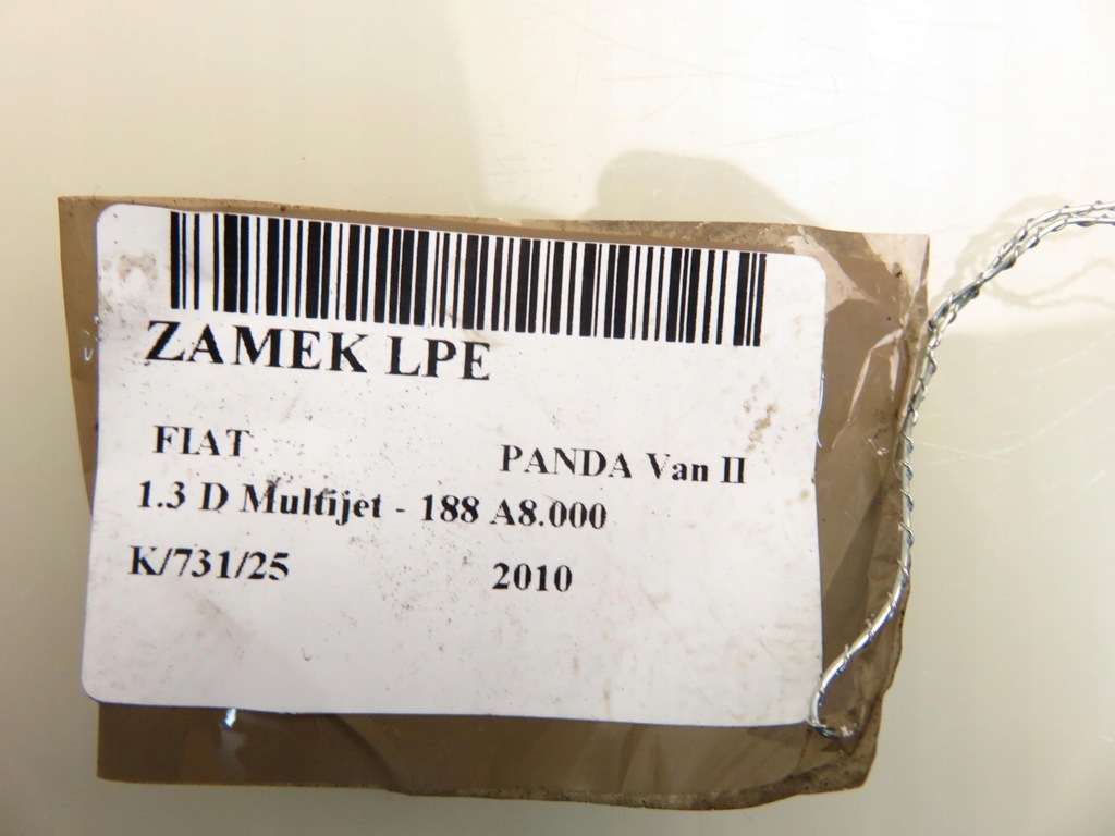 фото №11, Замок левый передний fiat panda van ii 51826974