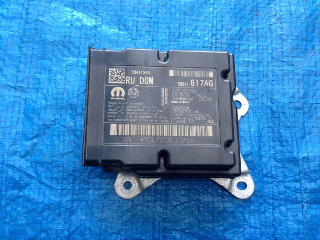 фото №1, Chrysler pacifica 16 17 18 модуль датчик air bag