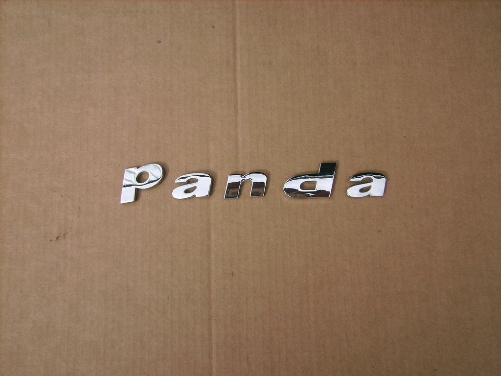 фото №1, Эмблема крышки багажника задняя fiat panda ii 1.1 benz
