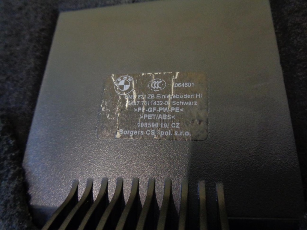 фото №7, Пол багажника задняя czarna bmw 3 f31 touring