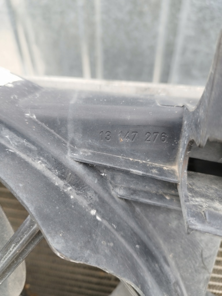 Радиатор воды + вентилятор opel astra h 3 zafira b 1.6 бензин Недорого