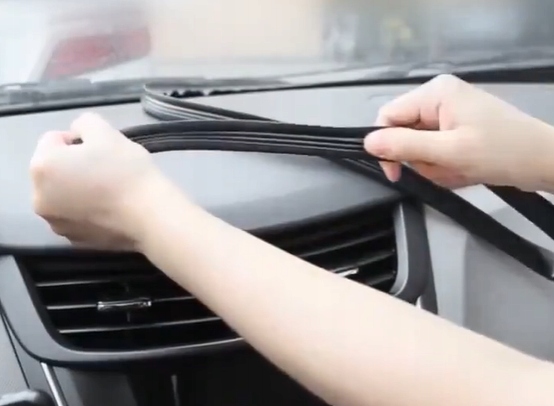 фото №13, Прокладка жабо скло передньої панель приладів внутрішня молдинг шумоізоляційна