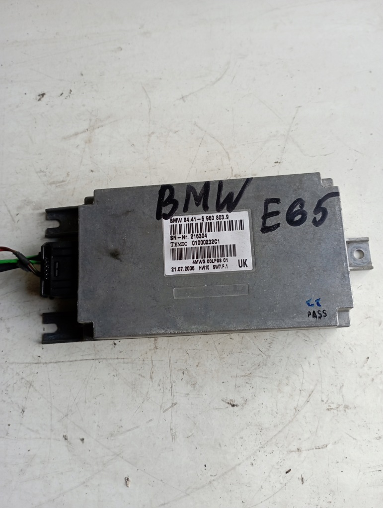 фото №1, Блок керування голос bmw e65 lift 6960803