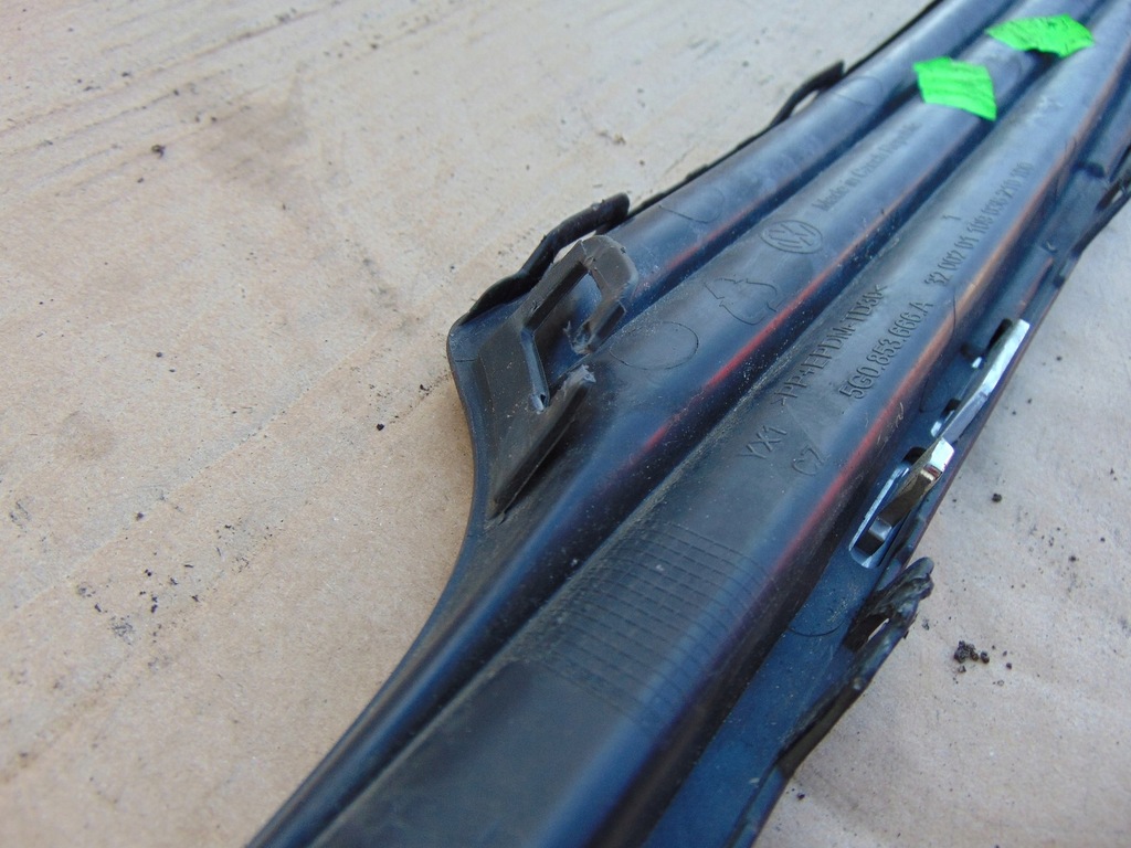 фото №10, Решітка w бампер права vw golf vii 5g0853666a