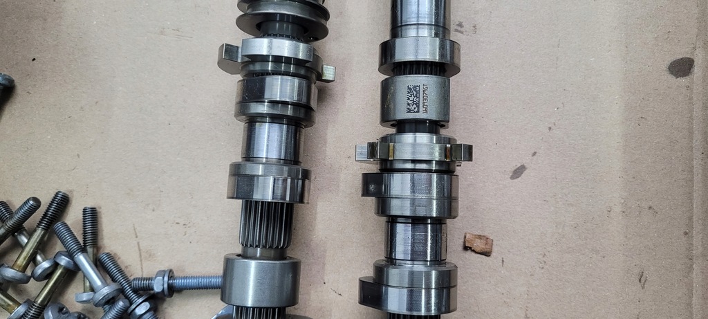 фото №9, S6 c7 4g lift головка левая крышка валы 4.0 tfsi ctg s7 4g