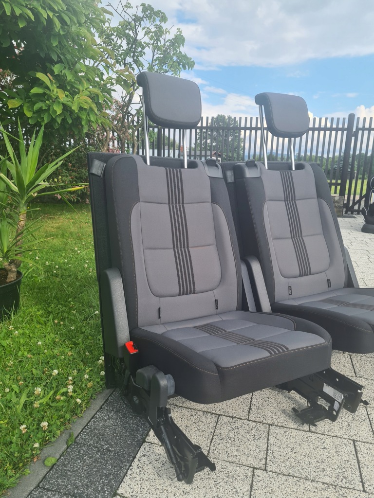 фото №11, Сидіння заднє сидіння foteliki kpl vw sharan ii 7n ідеальний стан fv