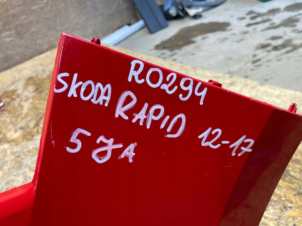 фото №10, Skoda rapid 5ja 12-19 бампер перед передній
