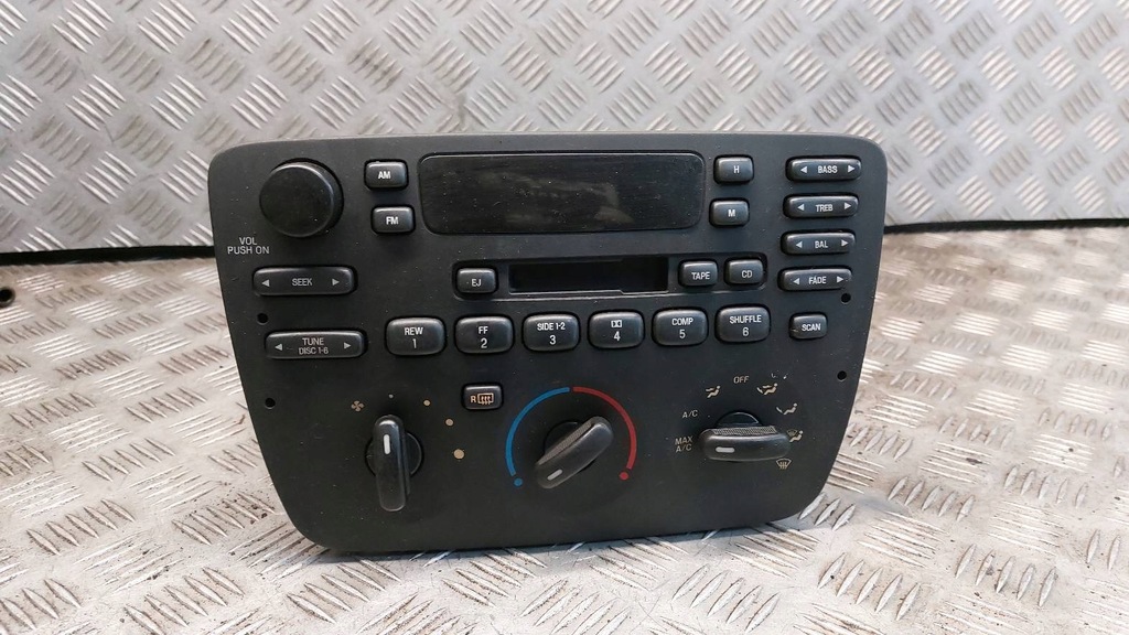 фото №1, Панель обдув радіо ford taurus iv 2f1t-18c858-ba