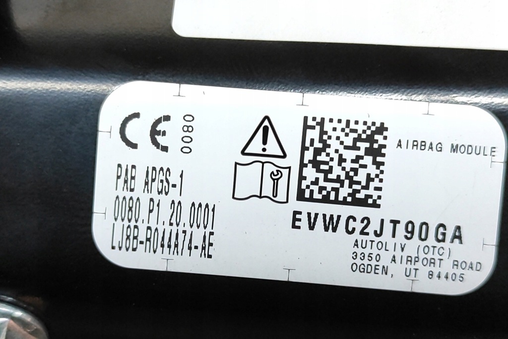 фото №6, Ford usa mustang mach-e панель приладів приладова сумка безпеки srs lj8b-r04