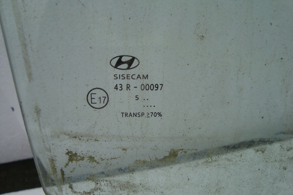 фото №3, Стекло дверь правый задняя hyundai i20 ii 14-20 15 rok