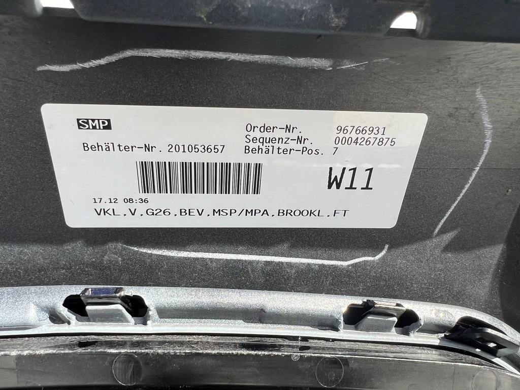 фото №14, Бампер bmw 4 g26 m-sport m-pakiet перед решітка радіатора