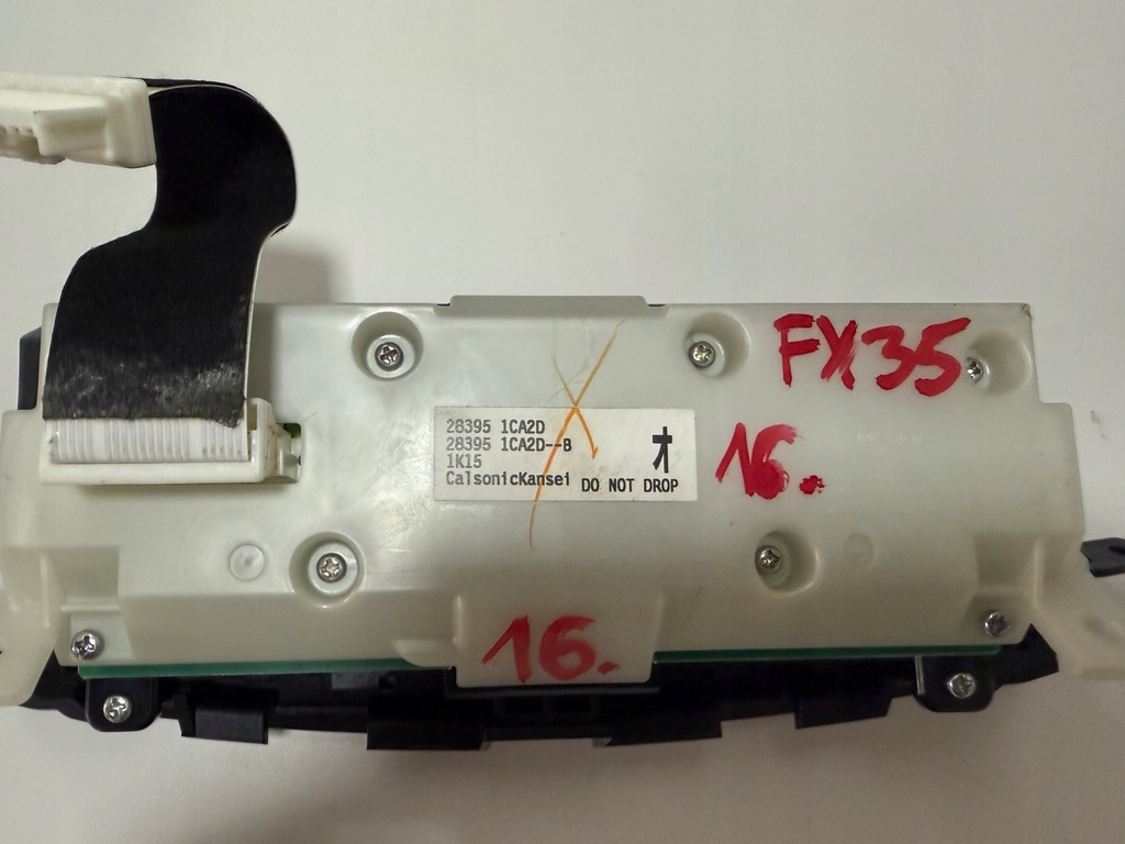 фото №10, Infiniti fx-35 13- usa панель управление кондиционер радио 28395 1ca2d