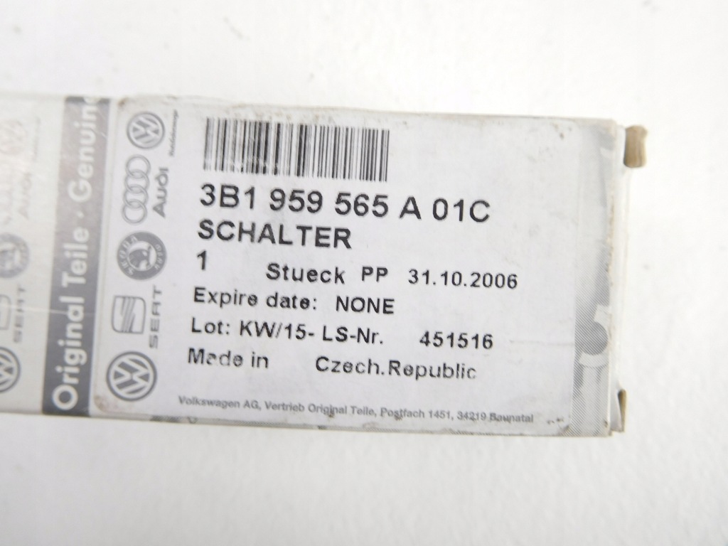 фото №8, Переключатель регулировки зеркал vw 3b1959565a01c