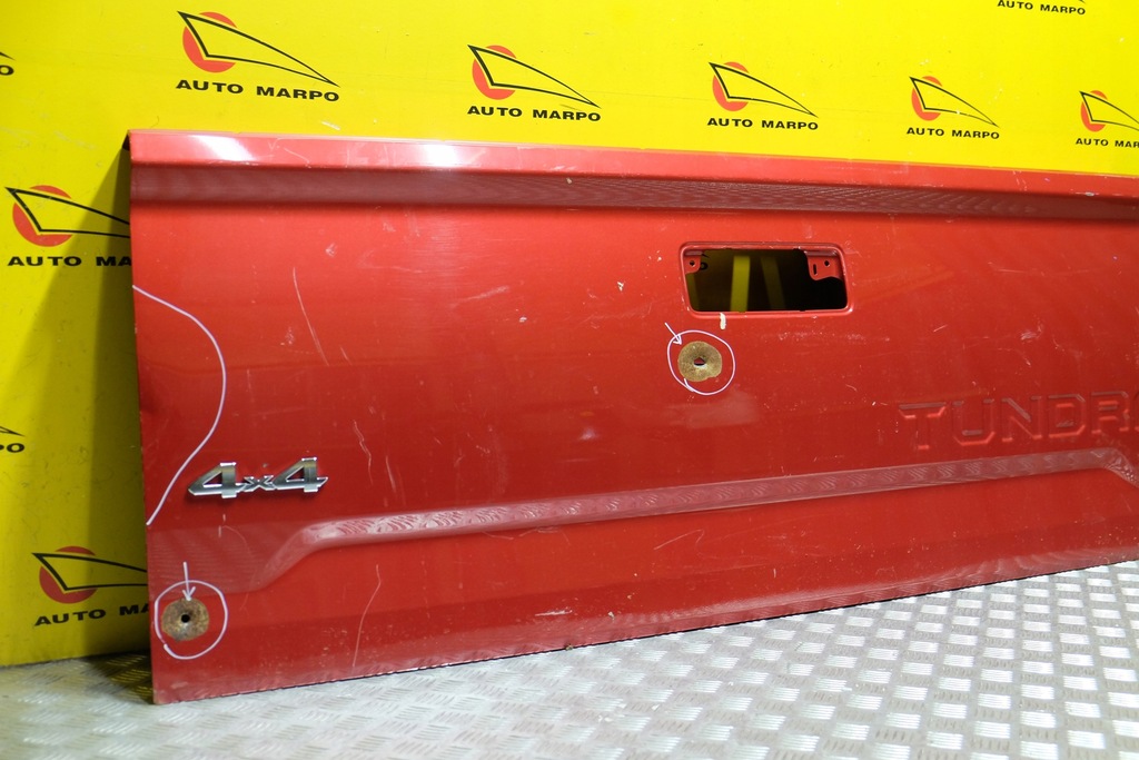 фото №10, Toyota tundra 2014-2021 крышка багажника задняя задняя борт usa