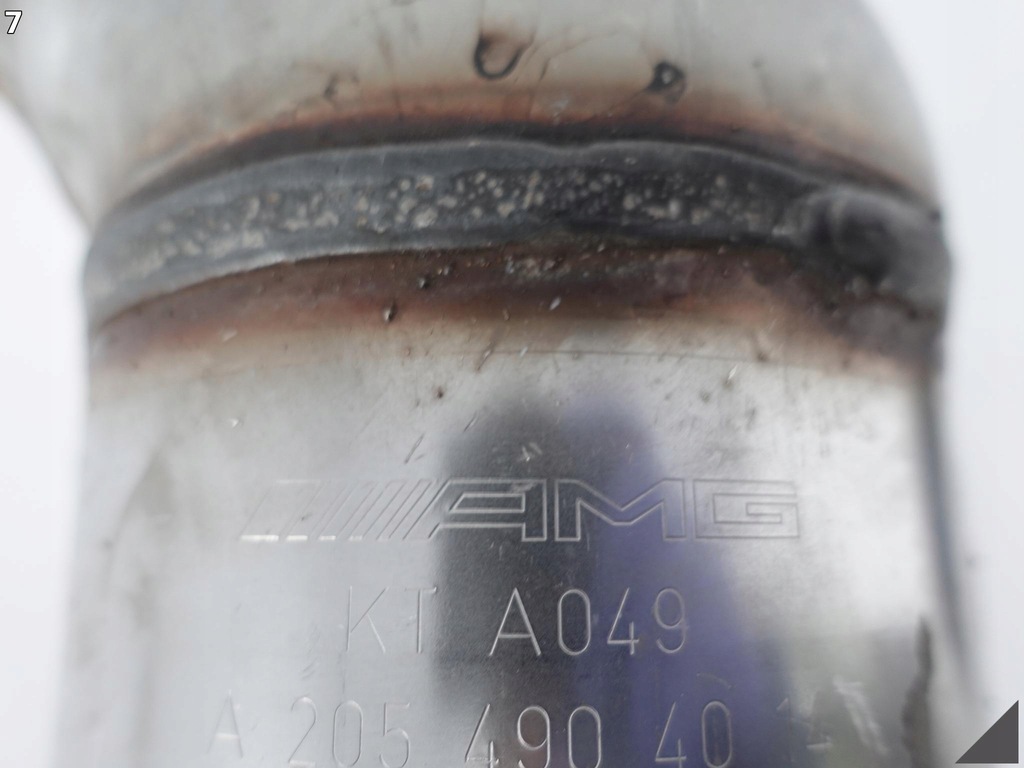 фото №8, Mercedes c-klasa w205 c205 6.3 63 amg катализатор