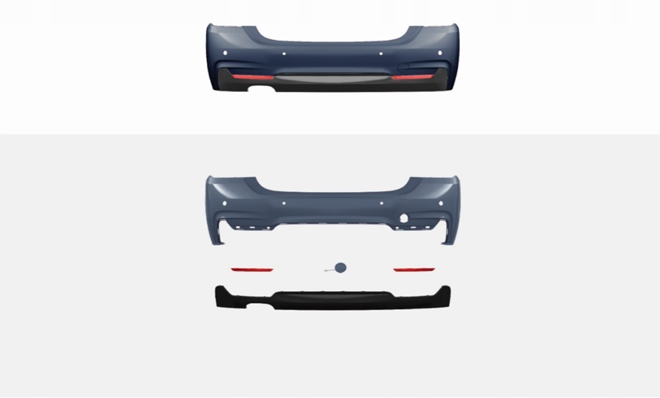 фото №1, Бампер задній bmw 4 f32/f33/f36/f82 13-