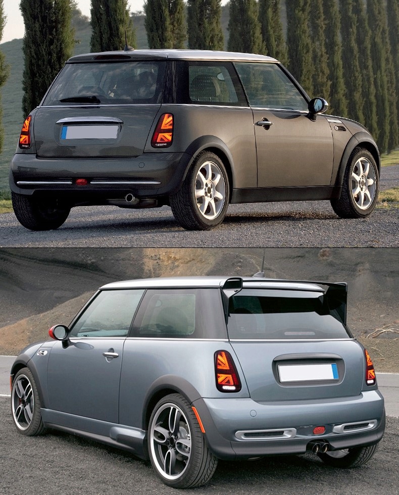 фото №10, Задние свет автомобильные led do bmw mini r50 r52 r53 2001-2008 union джек rear light