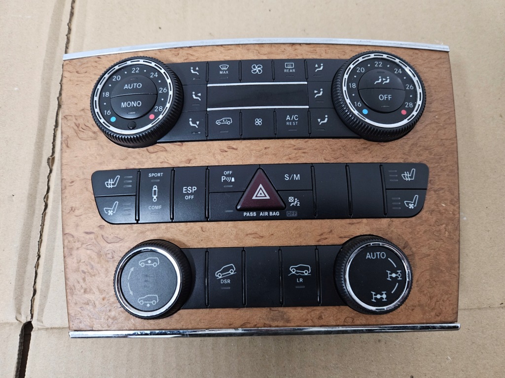 фото №1, Панель кондиціонера mercedes gl w164 x164 a2518703890