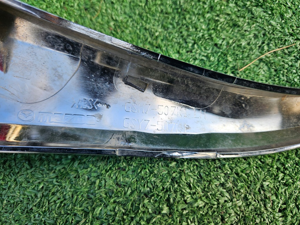 фото №13, Молдинг хром левый бампера mazda 6 gj lift 18r-