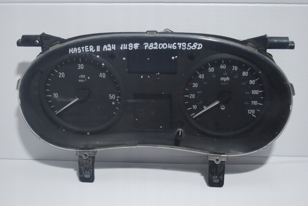 фото №1, Счетчик приборы renault master ii p8200467958d