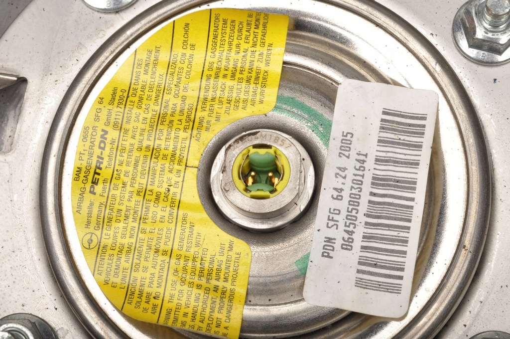 фото №5, Mercedes w639 подушка воздушная водителя подушка безопасности