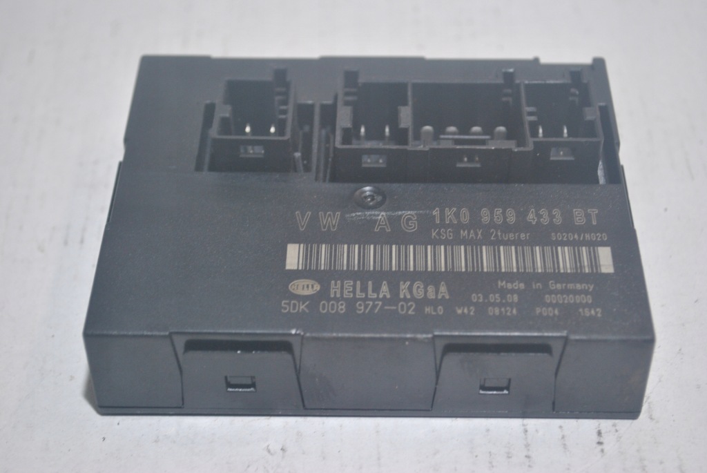 фото №4, Модуль комфорту skoda оригінальний номер 1k0959433bt