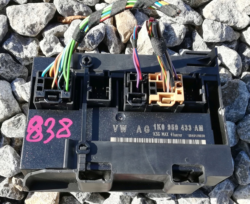 фото №1, Vw golf v 5 plus 5m 1k модуль комфорта блок управления бортовой сетью