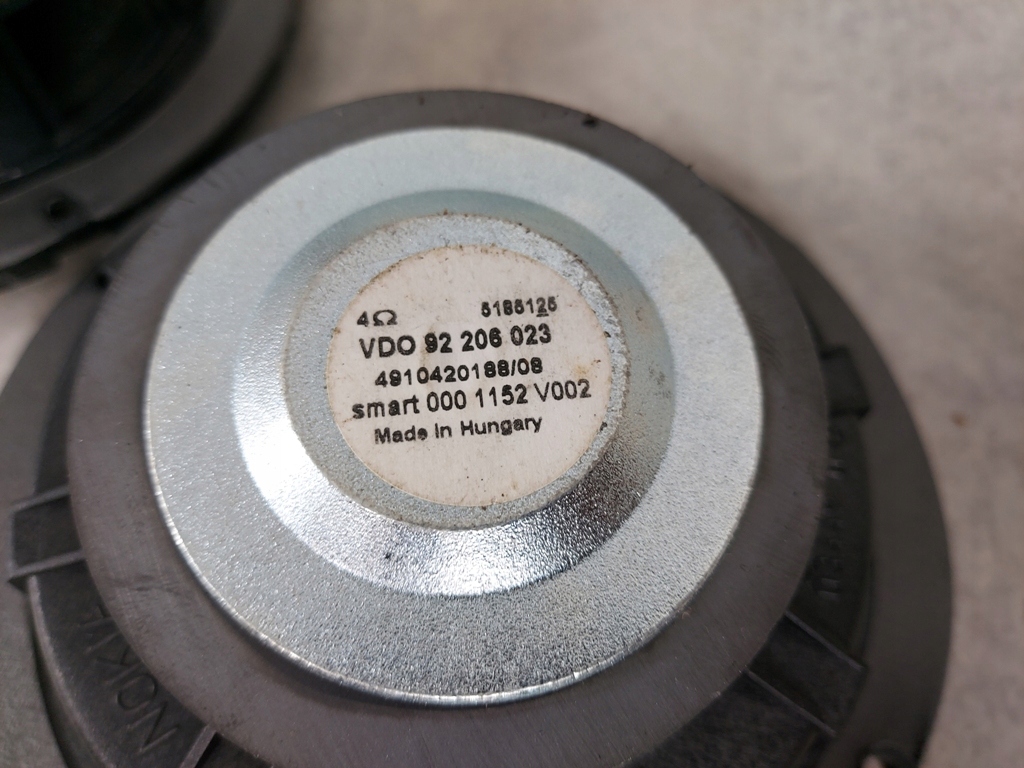 фото №7, Динамік 0001152v002 smart fortwo 450 i lift