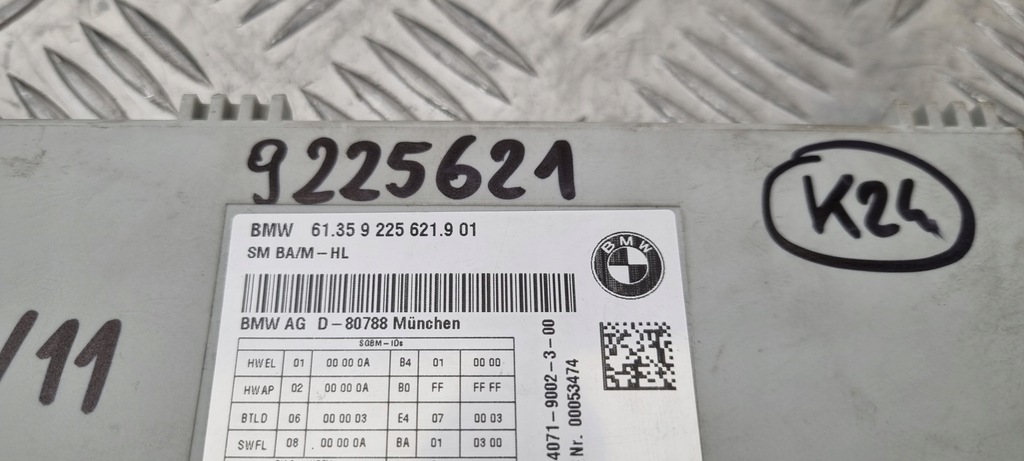 фото №10, Bmw f10 f07 модуль сиденье водителя 9225621