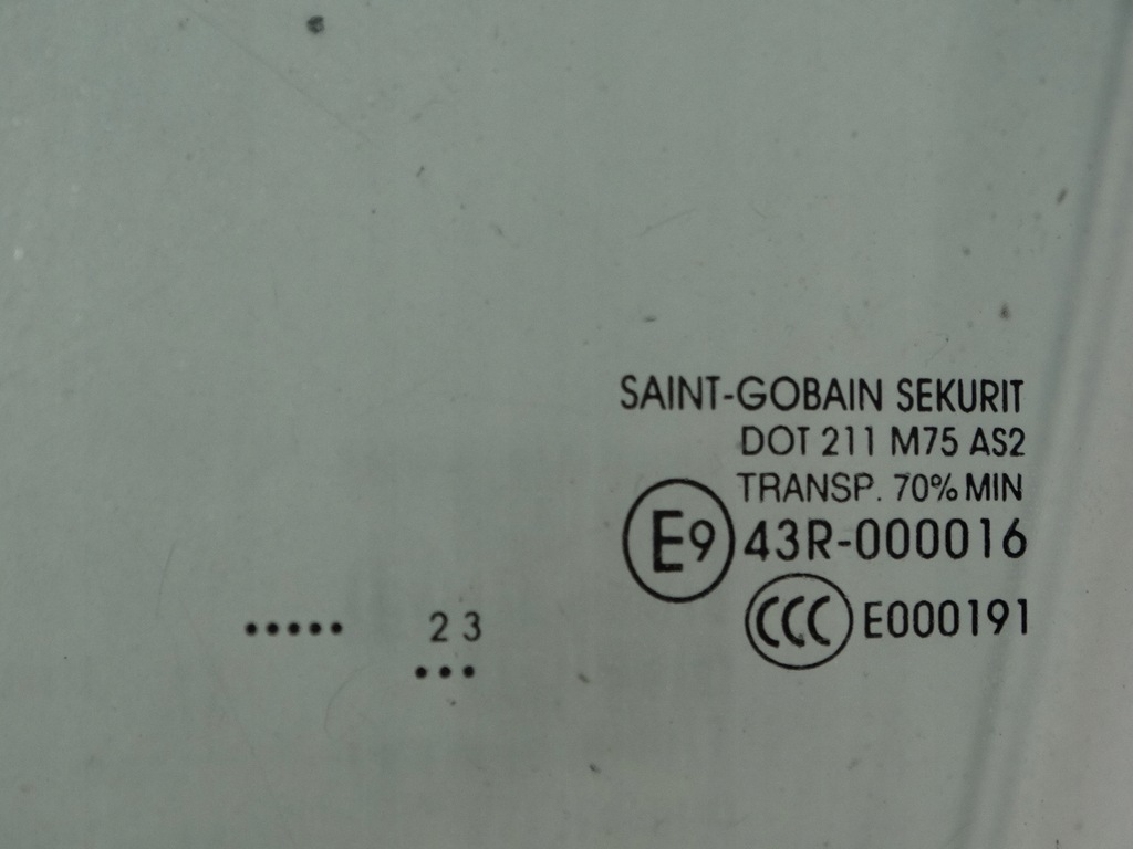фото №7, Скло двері лівий перед citroen c4 iii 2023r. 43r-000016