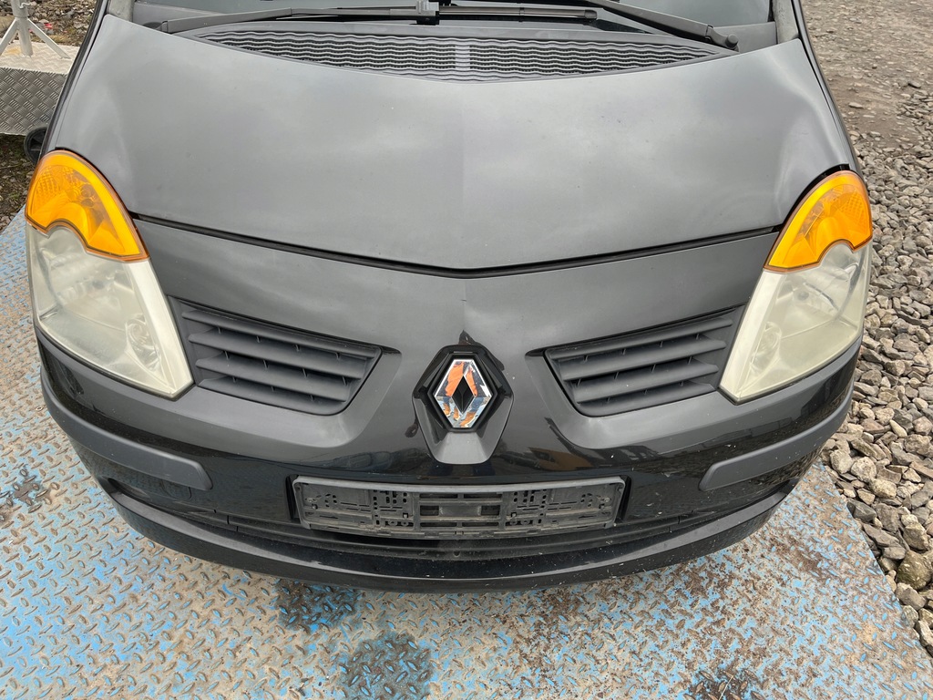 фото №1, Капот бампер лампа крила renault modus kompletny перед nv676 2004-2008