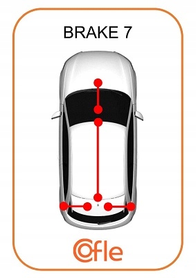 Cofle трос тормоза правый ford transit 00-06 rwd Доставка