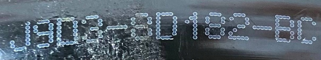 фото №9, Труба шланг wody jaguar i-pace x590 j9d3-8d182-bc