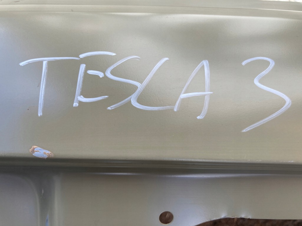 фото №11, Обшивка крыша блок двигателя левый tesla 3 iii