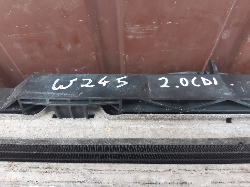 фото №4, Комплект радіатор mercedes w245 2.0dci a1695000000