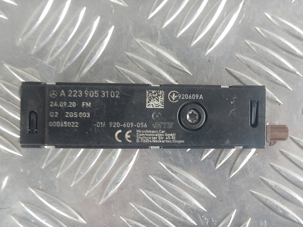 фото №12, Mercedes s w223 підсилювач антенний a2239053102