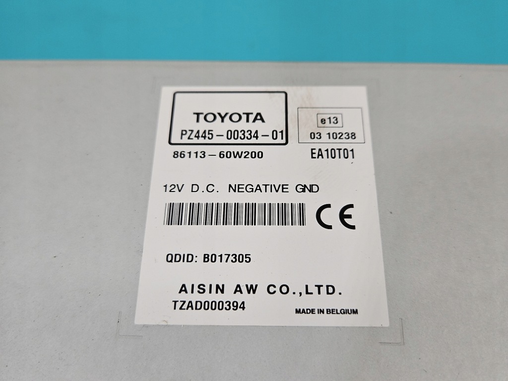 Радіо заводський navi toyota auris 1 86113-60w200 pz445-00334-01 Київ