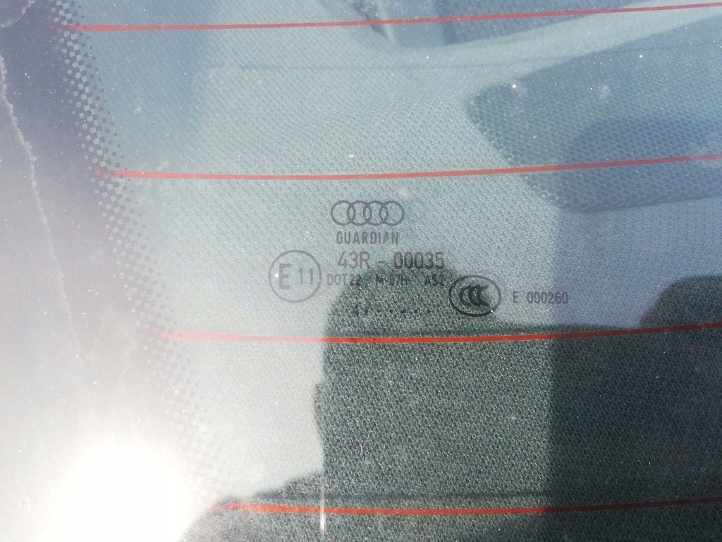 фото №7, Стекло задняя audi a8 d3 2004r as2