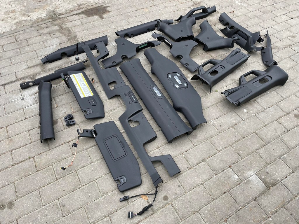 фото №1, Jeep wrangler jl пластики салона обивка