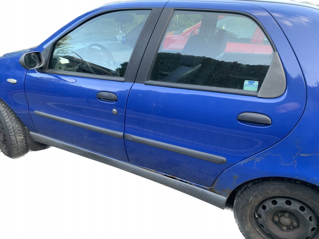 фото №1, Albea palio 2 двері ліва водія крила niebieski 451a