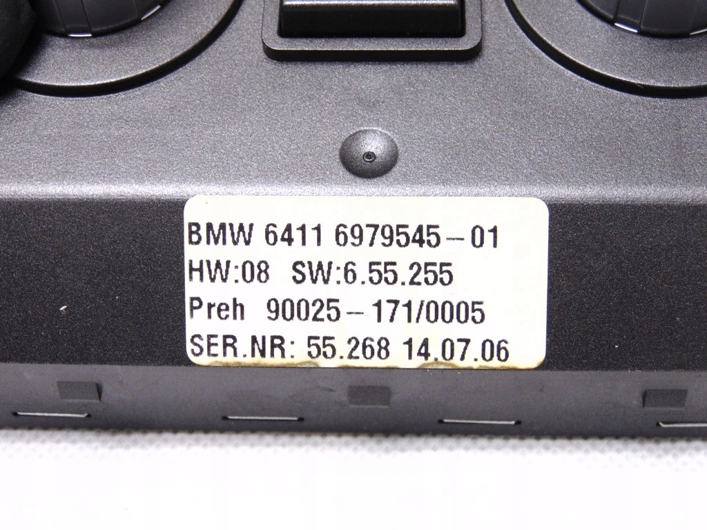фото №5, Решітка панель керування кондиціонера задня bmw e65 e66 6979545 6915354