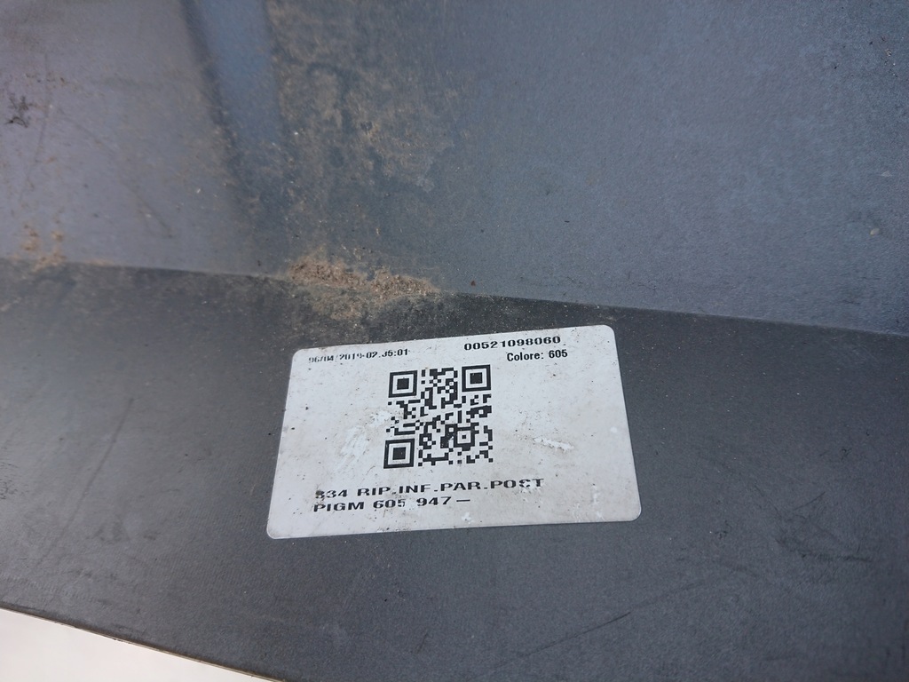 фото №13, Fiat 500x диффузор спойлер бампер задний задняя