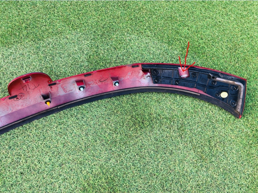 фото №10, Mazda cx5 ii 2 cx-5 молдинг blendar крышки задний задняя kb7w-50811