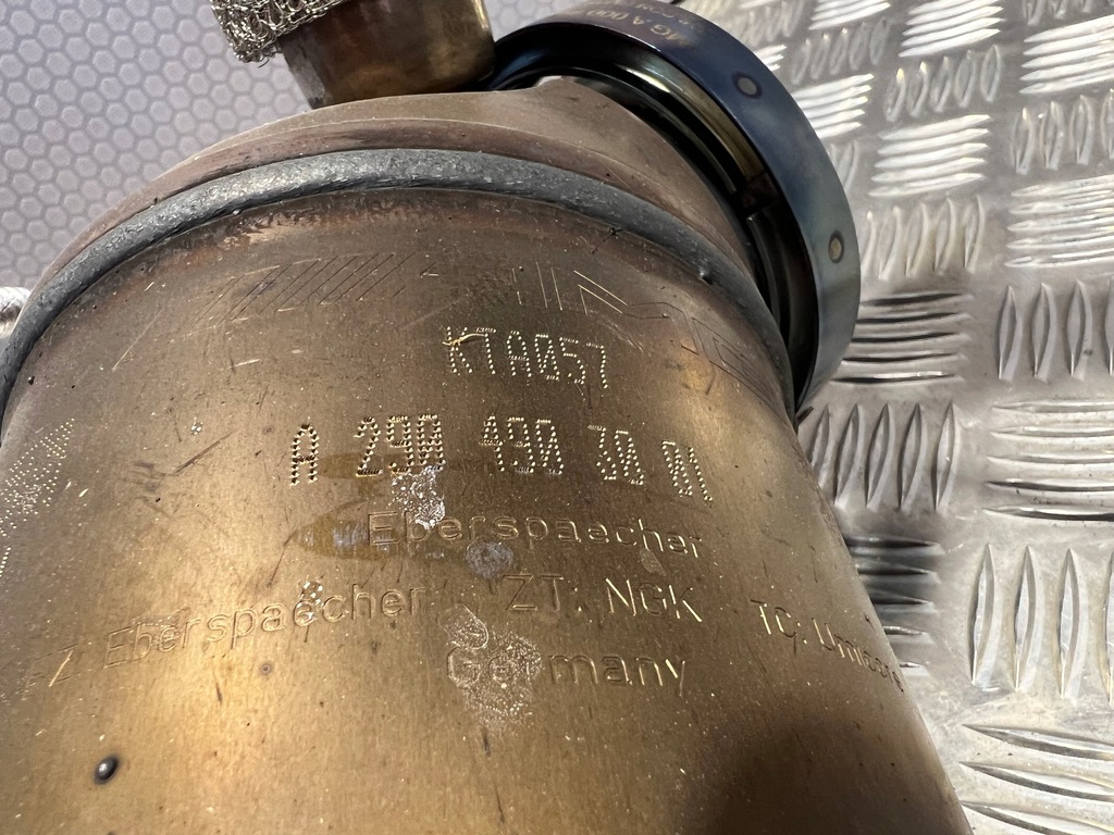 фото №8, Катализатор правый mercedes sl r232 w232 6.3 63 amg a2904903001 a2324911900