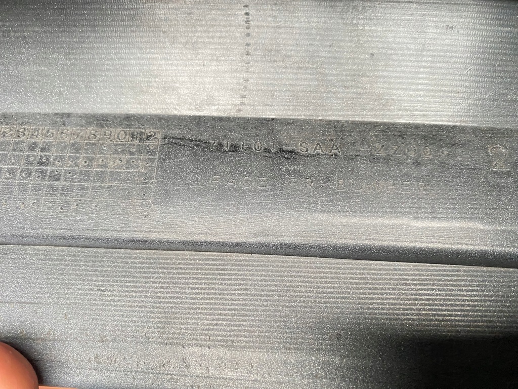 фото №11, Бампер перед передний honda jazz 2001-2005