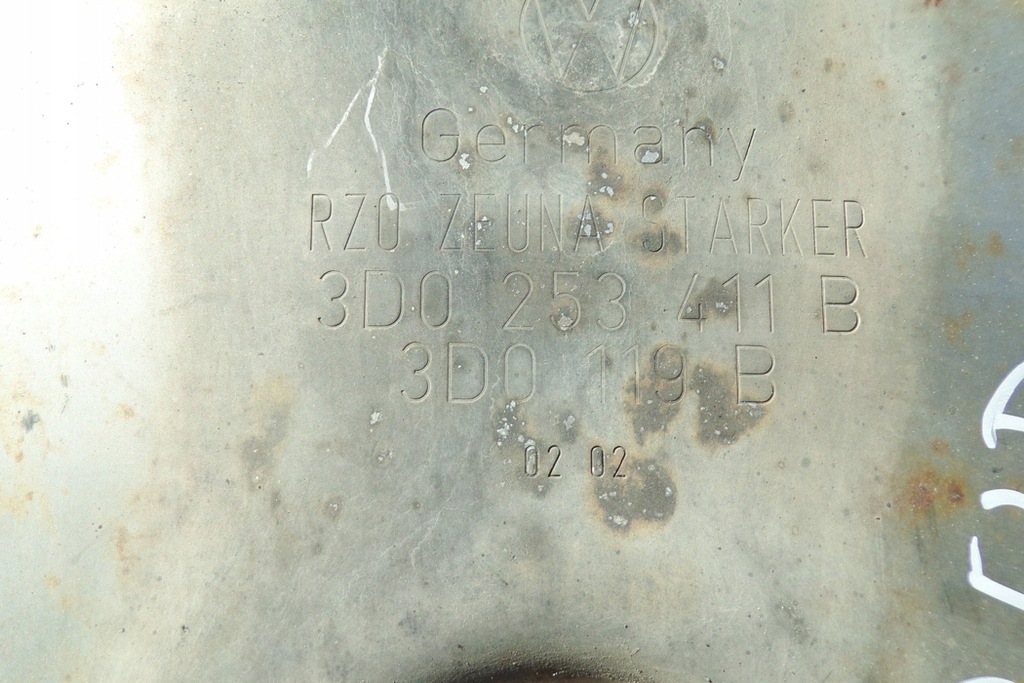 фото №10, Гаситель vw phaeton 3d_ 3d0253411b 3.2l бензиновый 177kw 2005