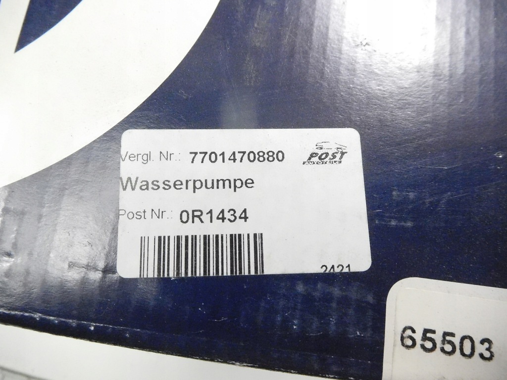 фото №9, Насос wody renault master ii 7701470880
