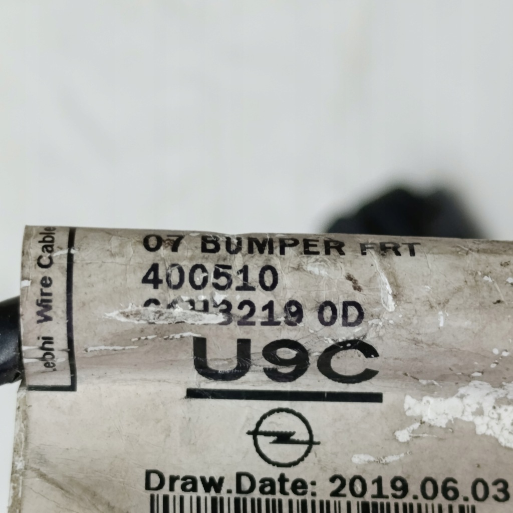 Opel astra v 5 k рестайлинг  жгут парктроник передняя перед 39217858 с Разборки